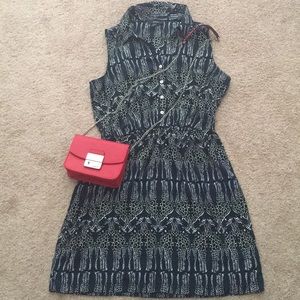 Giraffe print dress